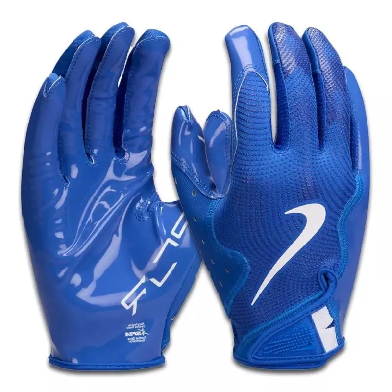 Gants de football américain Nike vapor Jet 8.0 Bleu