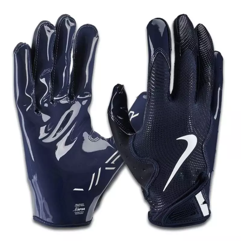 Gants de football américain Nike vapor Jet 8.0 Bleu marine