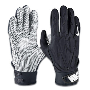 Nike D-Tack 7.0 Navy Linemen Football gloves