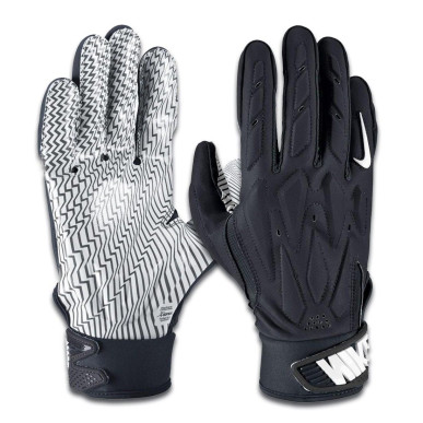 Nike D-Tack 7.0 Navy Linemen Football gloves