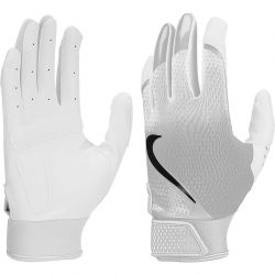 Gants de Batting Nike Hyperdiamond 3.0 Photon Blanc