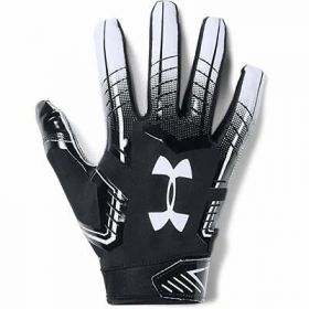 Gants de football américain Under armour F6 Noir pour enfant