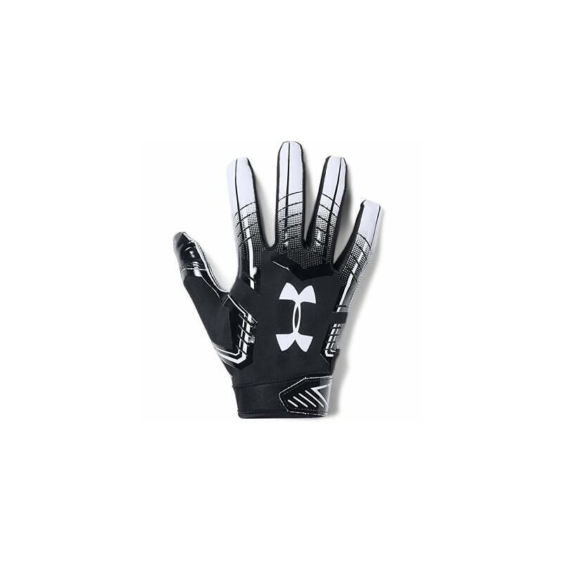 Youth's Under armour F6 receiver football gloves Black