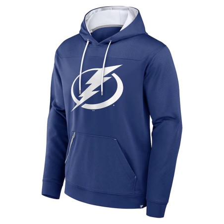 Sweat à capuche NHL Tampa Bay Lightning Fanatics Defender bleu