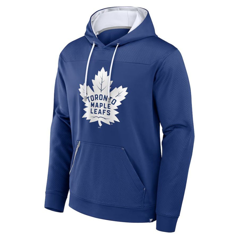 Sudadera con capucha NHL Toronto Maple Leafs Fanatics Defender Azul Sudadera con capucha NHL Toronto Maple Leafs Fanatics Defender Azul