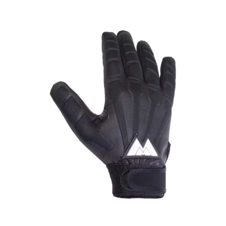 Guantes de futbol americano Meyer padded Negro