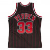 Maillot NBA swingman Scottie Pippen Chicago Bulls 1995-96 Hardwood Classics Mitchell & ness noir