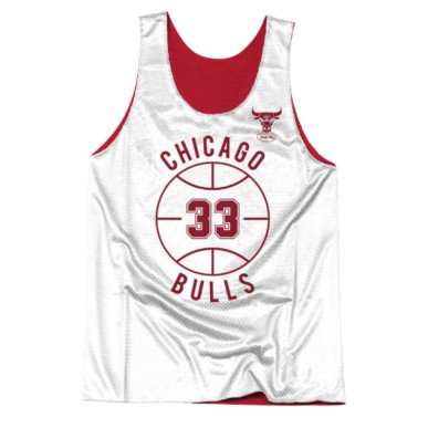 Camiseta NBA Scottie Pippen Chicago Bulls Reversible Mitchell & ness Rojo