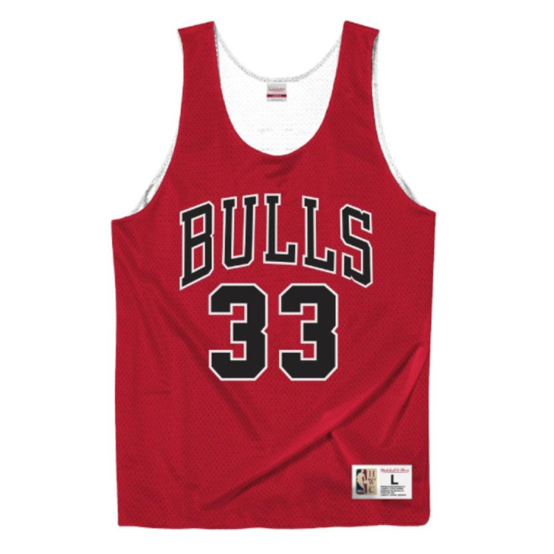 Camiseta NBA Scottie Pippen Chicago Bulls Reversible Mitchell & ness Rojo