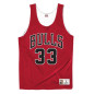 Maillot NBA Réversible Scottie Pippen Chicago Bulls Mitchell & ness Rouge