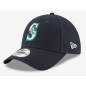 New Era The League 9FORTY Cap MLB Seattle Mariners Navy New Era The League 9FORTY Cap MLB Seattle Mariners Navy