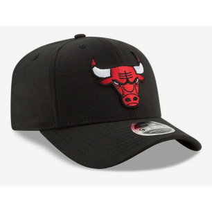 Casquette NBA Chicago Bulls New Era Stretch Snap 9Fifty Noir