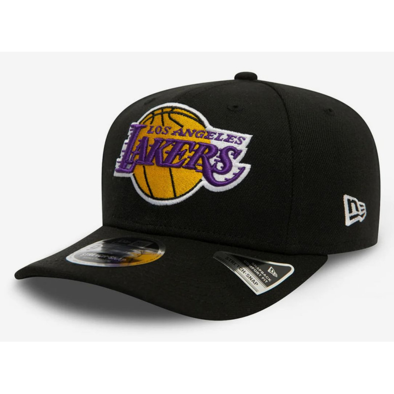 New Era Stretch Snap 9Fifty NBA Cap Los Angeles Lakers Black