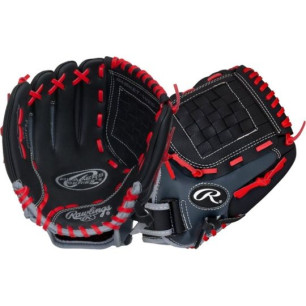 Guante de beisbol PL11BGS Rawlings Negro para nino