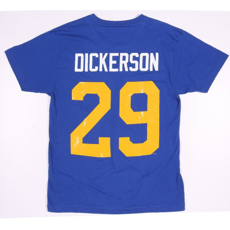 Mitchell & Ness player T-shirt NFL Eric Dickerson Los Angeles Rams Royal