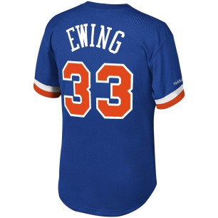 Mitchell & Ness Mesh NBA T-shirt Patrick Ewing New York Knicks Royal