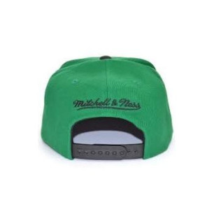 Casquette NBA Boston Celtics Mitchell & Ness Fused Satin Vert