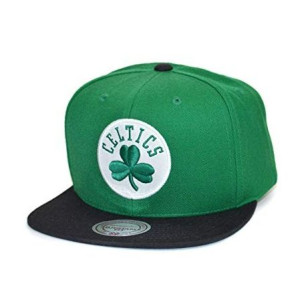 Mitchell & Ness Fused Satin Cap NBA Boston Celtics Green