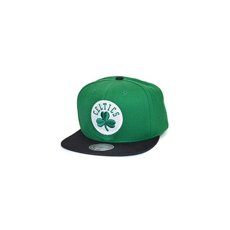 Casquette NBA Boston Celtics Mitchell & Ness Fused Satin Vert Casquette NBA Boston Celtics Mitchell & Ness Fused Satin Vert
