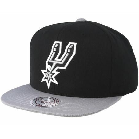 Mitchell & Ness Fused Satin Cap NBA San Antonio Spurs Black