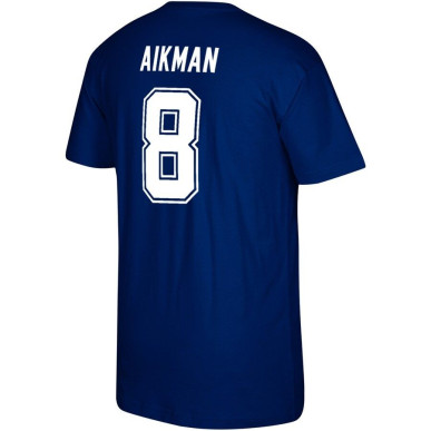 Camiseta NFL Troy Aikman Dallas Cowboys Mitchell & Ness Player Marina