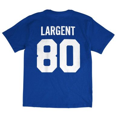 Mitchell & Ness player T-shirt NFL Steve Largent Seattle Seahawks Blue