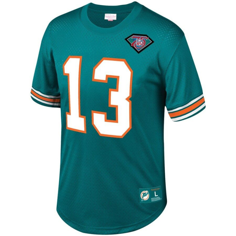 Camiseta NFL Dan Marino Miami Dolphins Mitchell & Ness N&N Mesh aqua Camiseta NFL Dan Marino Miami Dolphins Mitchell & Ness N&N Mesh aqua