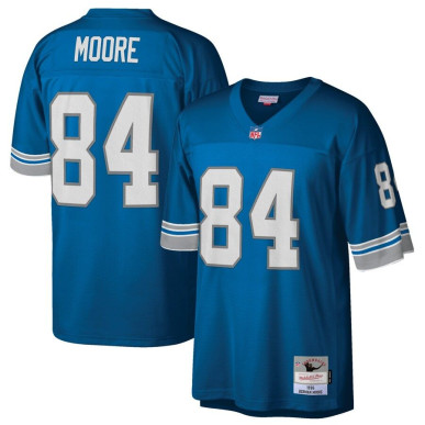 Maillot NFL Herman Moore Detroit Lions Mitchell & Ness Legacy Bleu