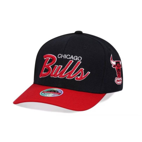 Mitchell & Ness Team Script 2.0 Cap NBA Chicago Bulls Black