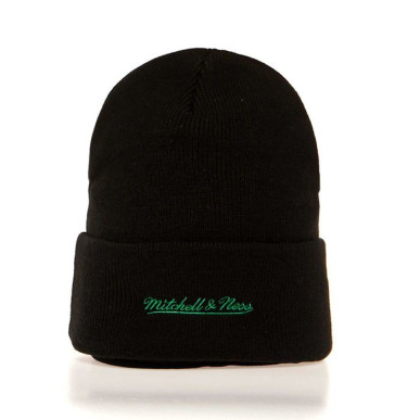 Gorro NBA Boston Celtics Mitchell & Ness Team Logo cuff Knit negro