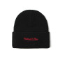 Bonnet NBA Memphis Grizzlies Mitchell & Ness Team Logo cuff Knit Noir