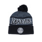 Mitchell & Ness Reflective Patch Knit Beanie NBA Los Angeles Lakers Black Mitchell & Ness Reflective Patch Knit Beanie NBA Los Angeles Lakers Black