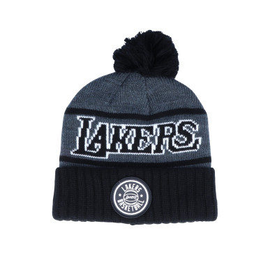 Gorro NBA Los Angeles Lakers Mitchell & Ness Reflective Patch Knit Negro