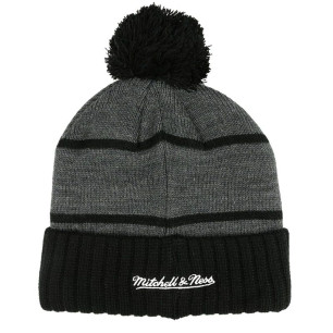 Mitchell & Ness Reflective Patch Knit Beanie NBA Los Angeles Lakers Black
