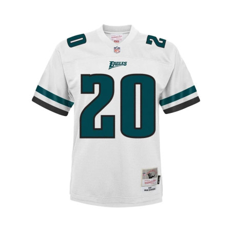 Camiseta NFL Brian Dawkins Philadelphia Eagles 1996 Mitchell & Ness Legacy Blanco