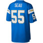 Men's Mitchell & Ness Legacy Jersey NFL Junior Seau Los Angeles Chargers 2002 Blue Men's Mitchell & Ness Legacy Jersey NFL Junior Seau Los Angeles Chargers 2002 Blue