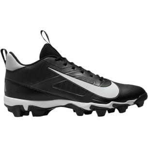 Men's Nike Alpha Menace Shark 4 Mid Cleats Black