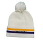 Bonnet NBA Los Angeles Lakers Mitchell & Ness Oatmeal Pom Knit Beige Bonnet NBA Los Angeles Lakers Mitchell & Ness Oatmeal Pom Knit Beige
