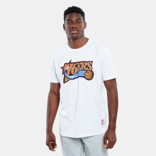 Men's Mitchell & Ness Team logo Table NBA Philadelphia 76ers White