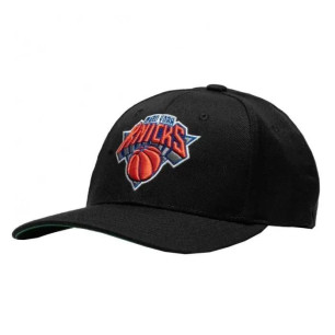 Casquette NBA New York Knicks Mitchell & ness Team logo Low pro SNapback Noir