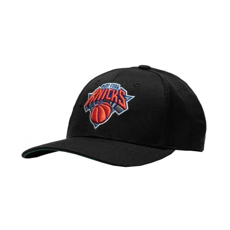 Casquette NBA New York Knicks Mitchell & ness Team logo Low pro SNapback Noir Casquette NBA New York Knicks Mitchell & ness Team logo Low pro SNapback Noir