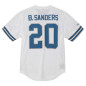 Men's Mitchell & Ness N&N Mesh Jersey NFL Barry Sanders Detroit Lions White