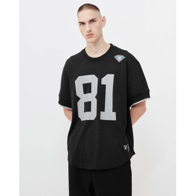 Maillot NFL Tim Brown Las Vegas Raiders Mitchell & Ness N&N Mesh Noir