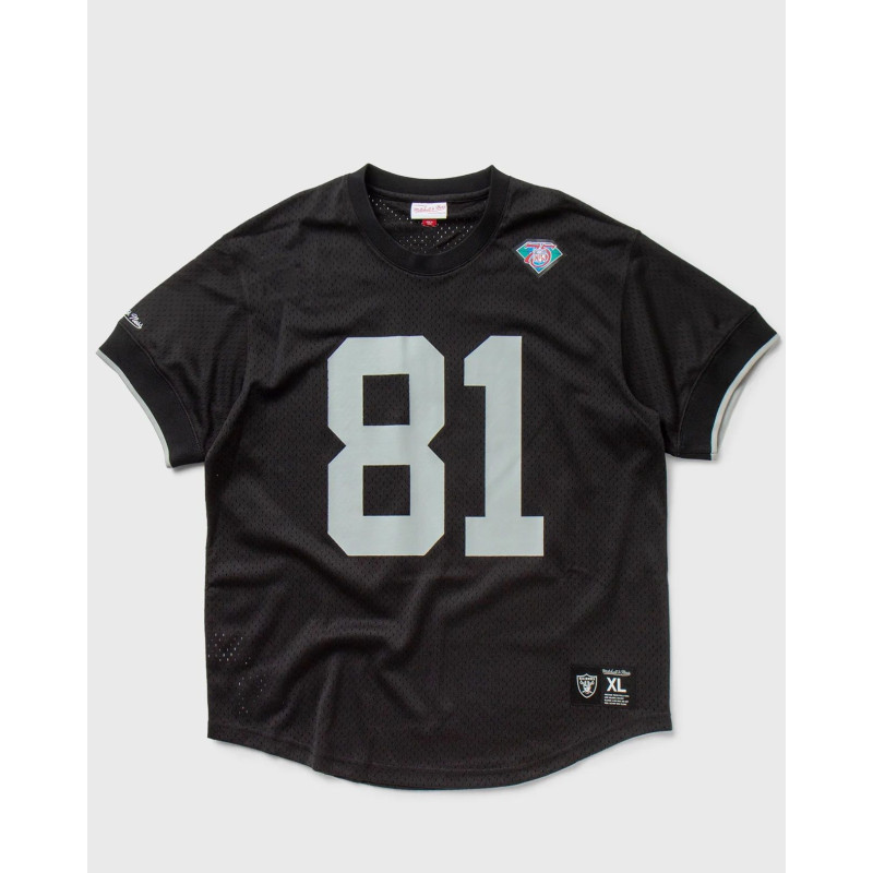 Camiseta NFL Tim Brown Las Vegas Raiders Mitchell & Ness N&N Mesh Negro Camiseta NFL Tim Brown Las Vegas Raiders Mitchell & Ness N&N Mesh Negro