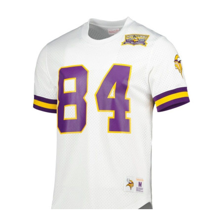 Men's Mitchell & Ness N&N Mesh Jersey NFL Randy Moss Minnesota Vikings White
