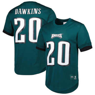 Men's Mitchell & Ness N&N Mesh Jersey NFL Philadelphia Eagles Brian Dawkins Green
