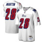 Camiseta NFL Curtis Martin New England Patriots 1995 Mitchell & Ness Legacy blanco Camiseta NFL Curtis Martin New England Patriots 1995 Mitchell & Ness Legacy blanco