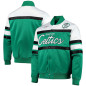 Chaqueta NBA Boston Celtics Mitchell & Ness Special Script Heavyweight Satin verde