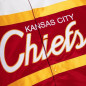 Blouson NFL Kansas City Chiefs Mitchell & Ness Special Script Heavyweight Satin Rouge