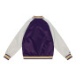 Blouson NBA Los Angeles Lakers Mitchell & Ness Primetime Lightweight Satin Violet Blouson NBA Los Angeles Lakers Mitchell & Ness Primetime Lightweight Satin Violet